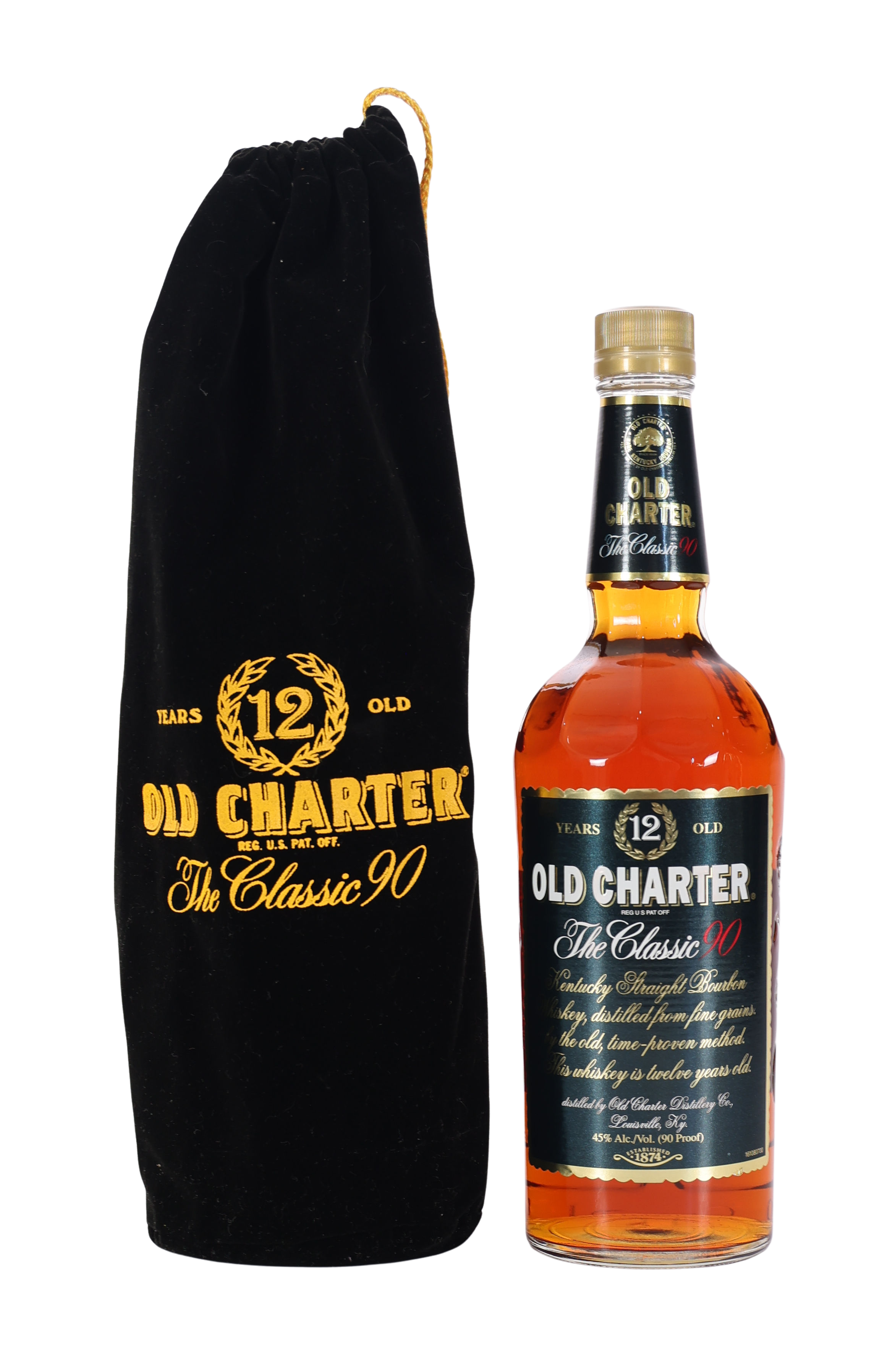 Old Charter 12yr 'The Classic 90' Bourbon Whiskey by Old Charter